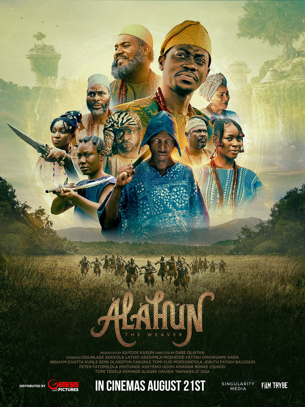Official poster for Alahun The Weaver, directed by Dare Olaitan