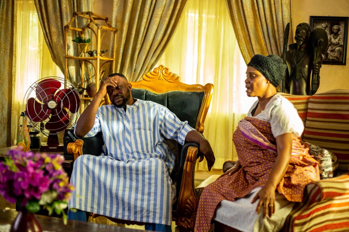 Odunlade Adekola, Iyabo Ojo in Daniel Oriahi's The Secret Lives of Baba Segi's Wives