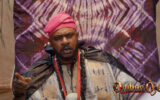 Odunlade Adekola as a warlord in the Yoruba epic film Onibọn Oje