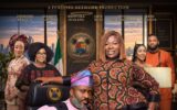 First Lady film poster featuring Fehintola Olulana and Desmond Elliot
