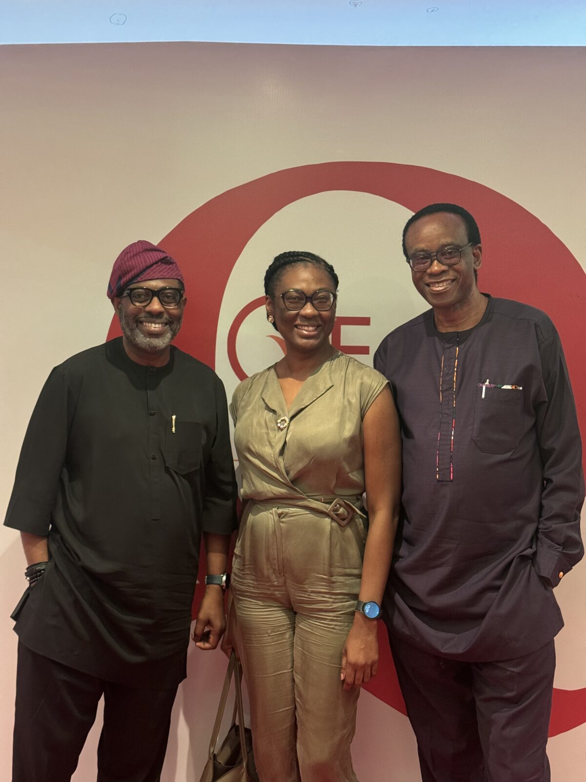 Femi Odugbemi and members of the Hope Is a Word team at the documentary’s QFest 2026 screening in Lagos.