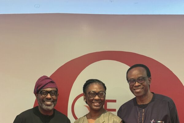 Femi Odugbemi and members of the Hope Is a Word team at the documentary’s QFest 2026 screening in Lagos.