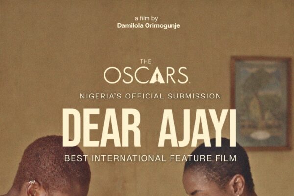 Dear Ajayi Oscar submission artwork showing two women tending to an older woman