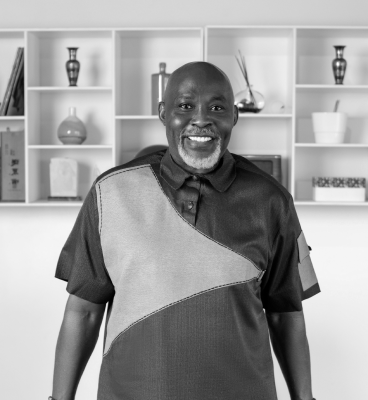 Richard Mofe-Damijo portrait.